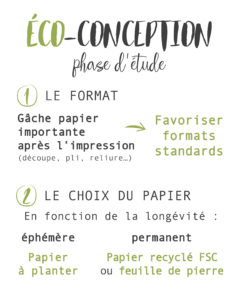 formats standards et choix du papier