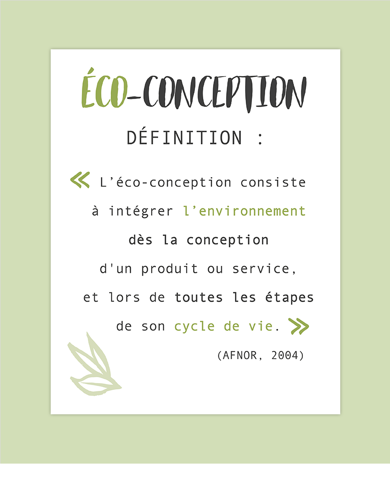 définition éco-conception