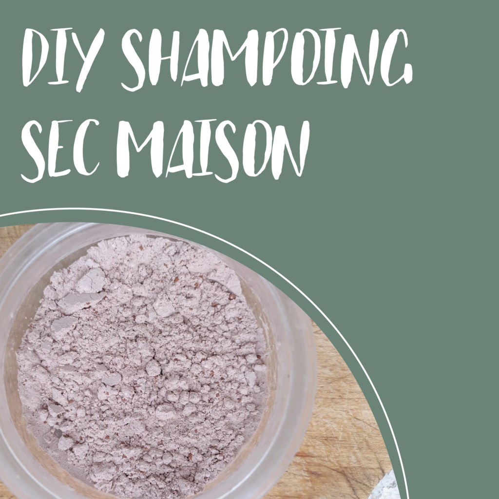 Recette shampoing sec maison