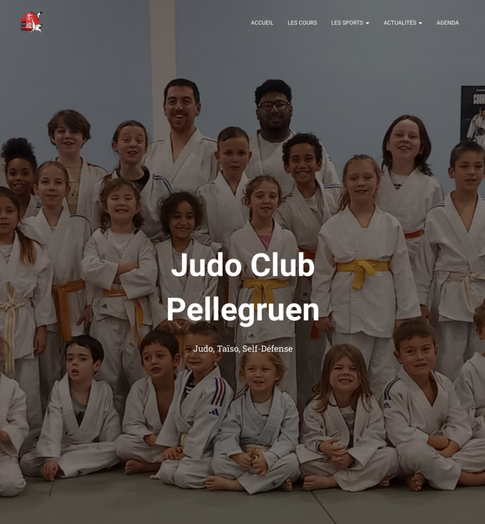 SIte internet de club de Jugo de Pellegruen pour mieux comprendre le développement web